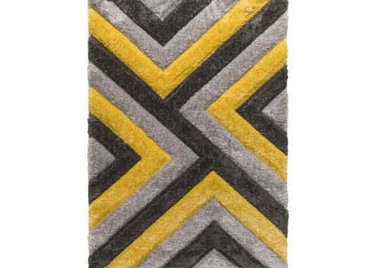 Luxus Cascade Yellow Rug Range by Home Trends