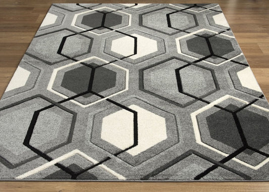 Elise Silver Rug Range by GIE Close Up