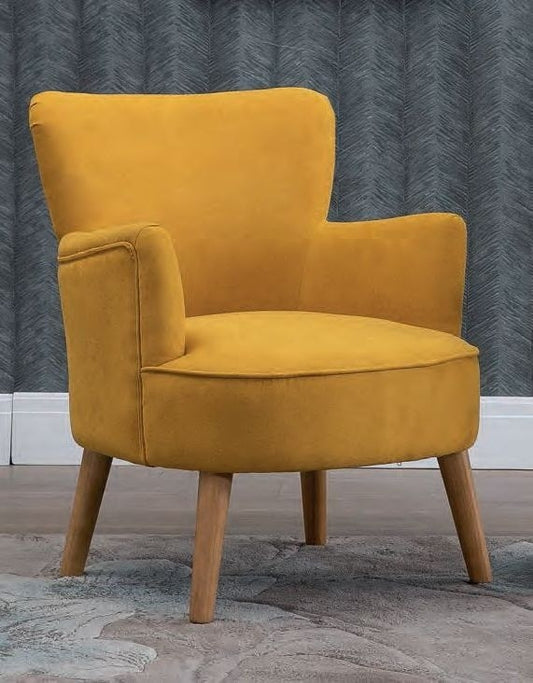 Keira Ochre Armchair by Annaghmore