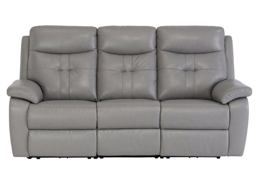 Solero Grey Full Electric Recliner Range  3 Seater