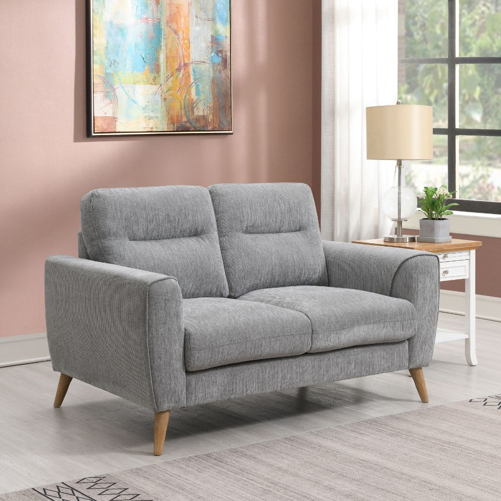 Anderson Grey 2 Seater Sofa