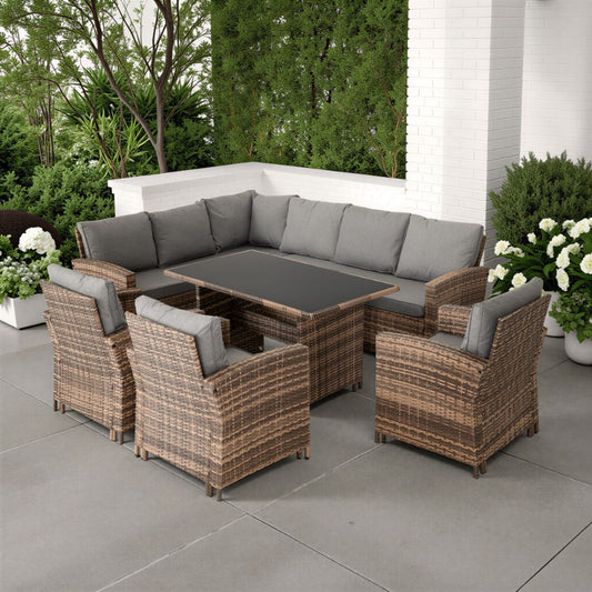 Aspen Rattan Garden Furniture Set