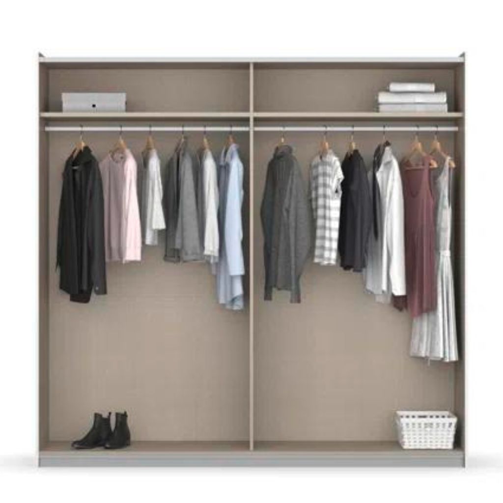 Aurelio 175cm Sliding Wardrobe Interior