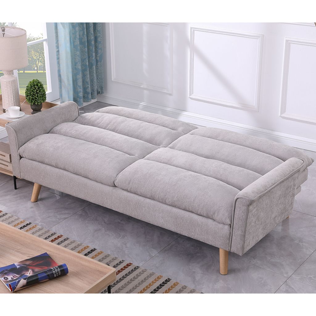 Austin Grey Sofabed Open