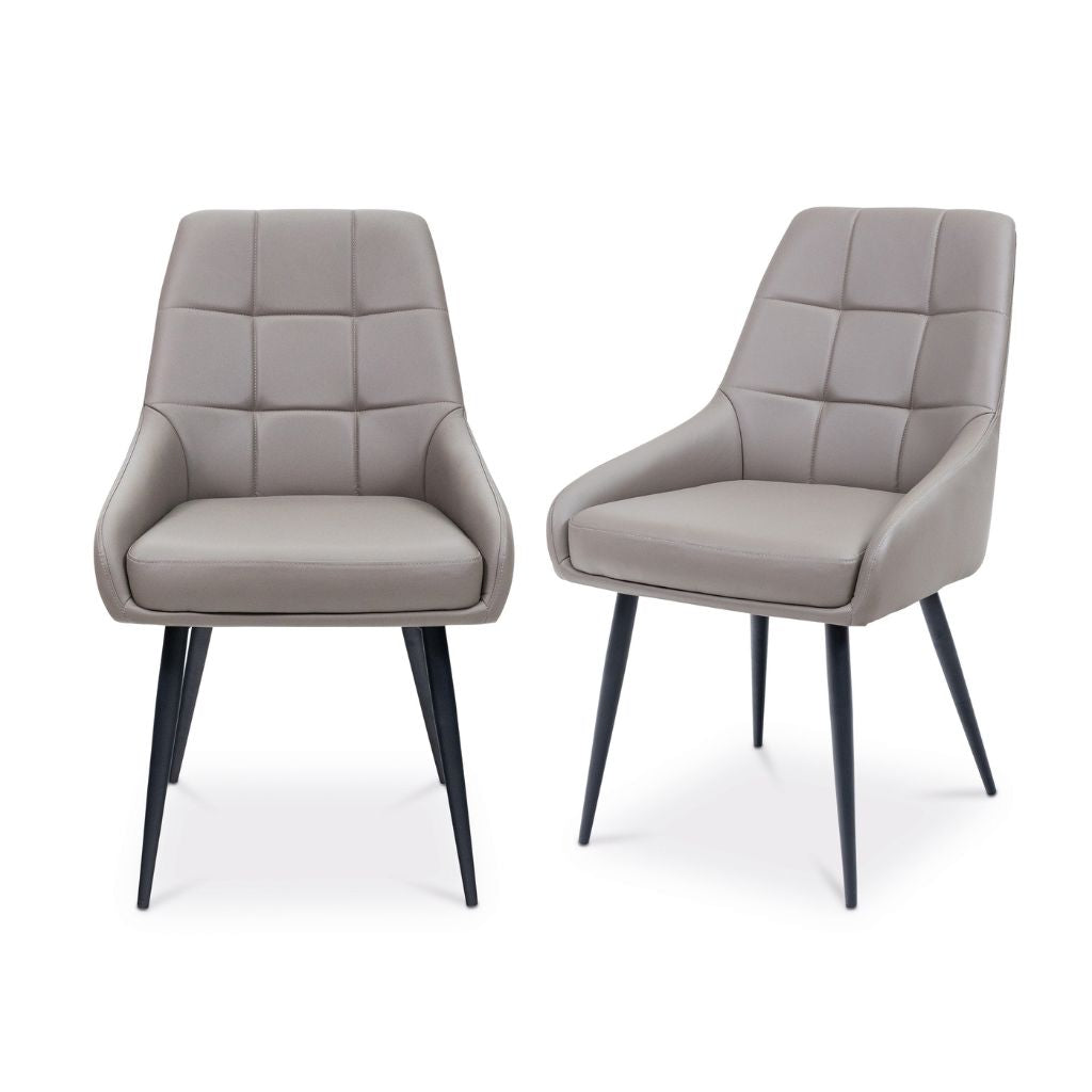 Avola Taupe PU Dining Chair