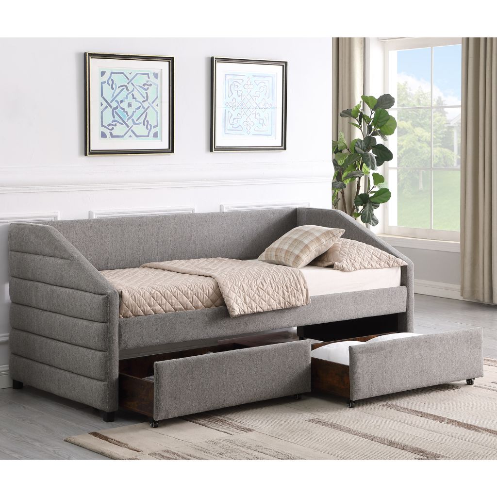 Berlin Grey Daybed Open