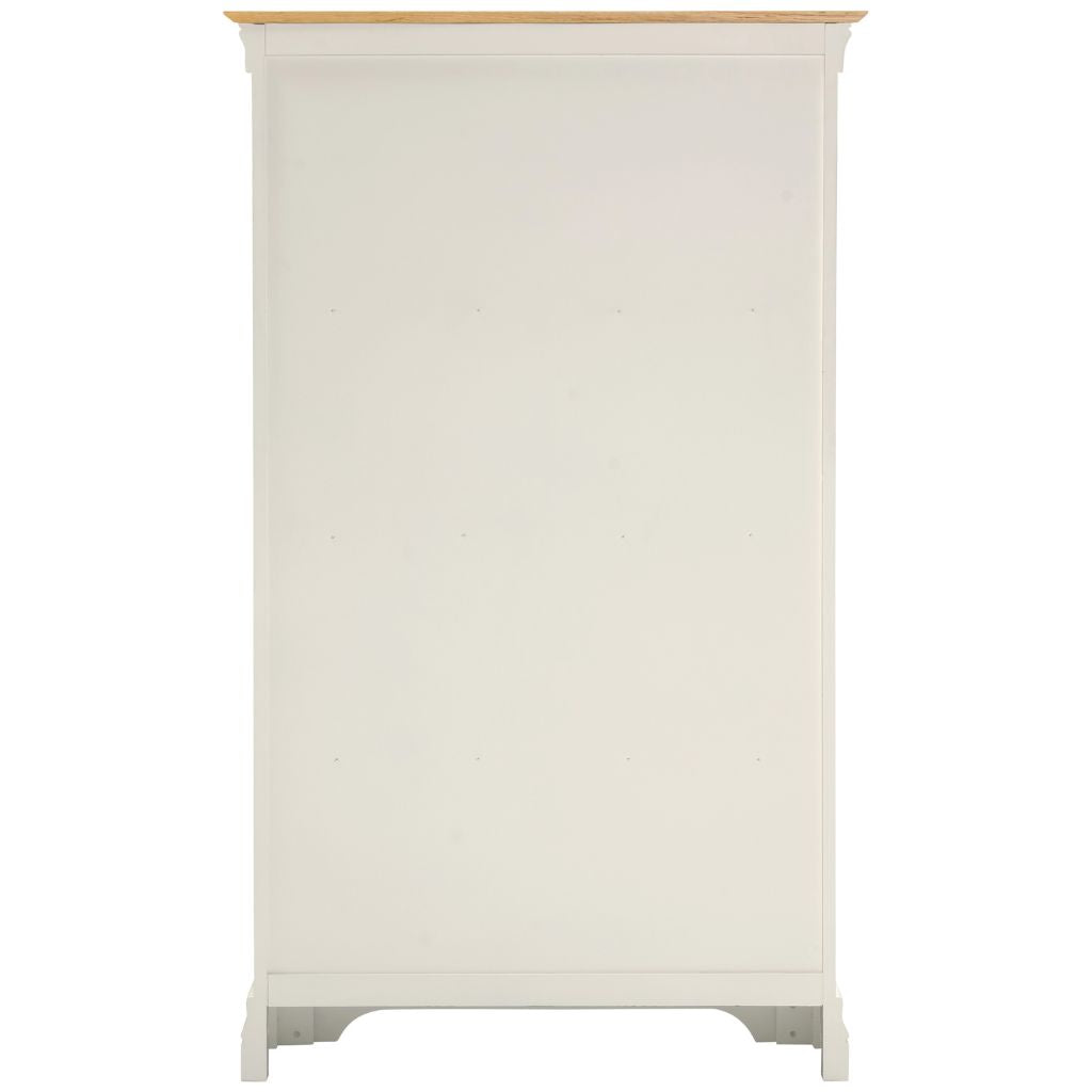 Bordeaux Ivory Bookcase Back