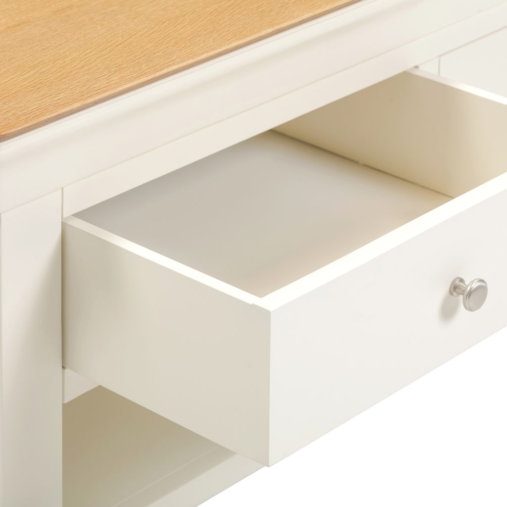 Bordeaux Ivory 2 Drawer Coffee Table Drawer