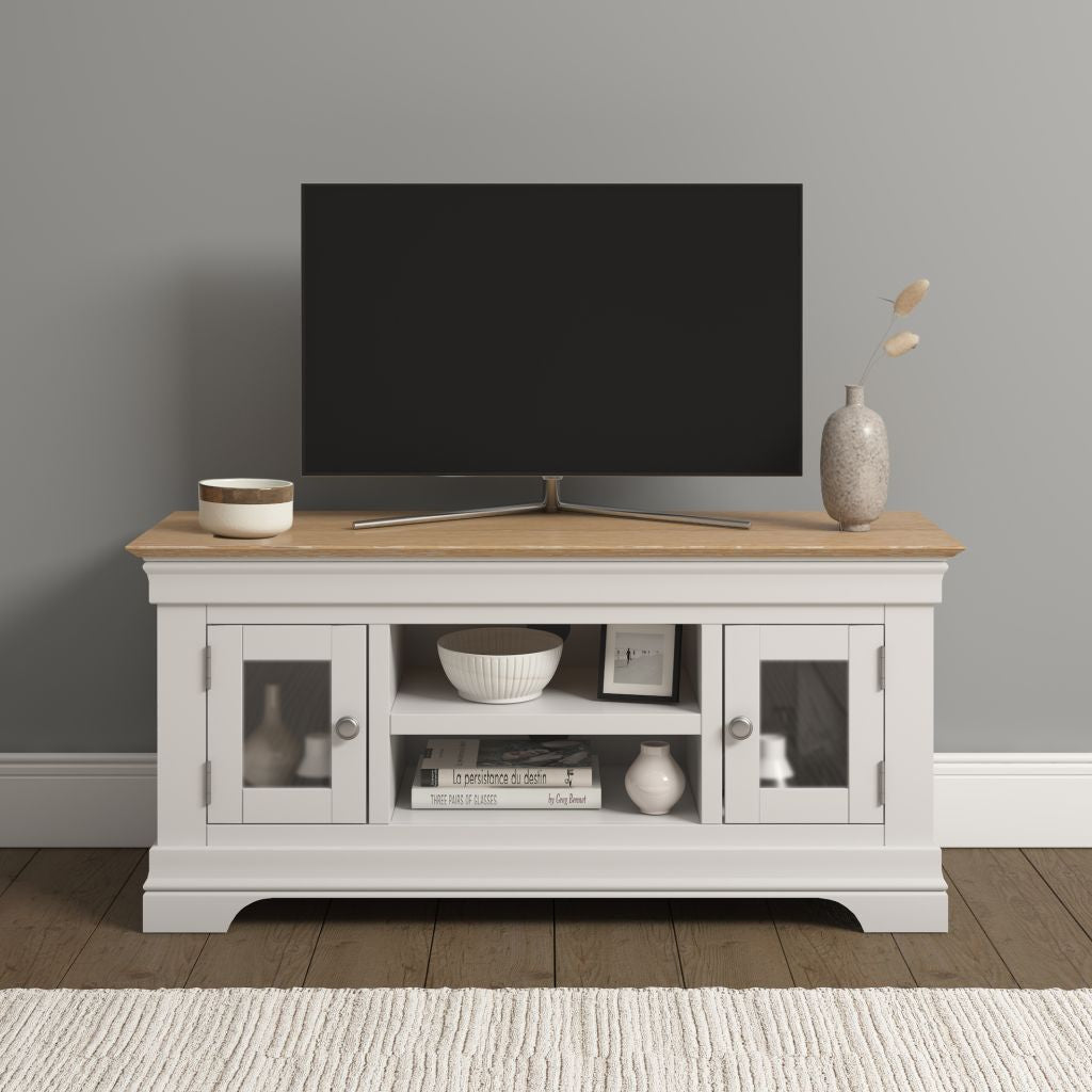 Bordeaux Ivory Small TV Unit Room