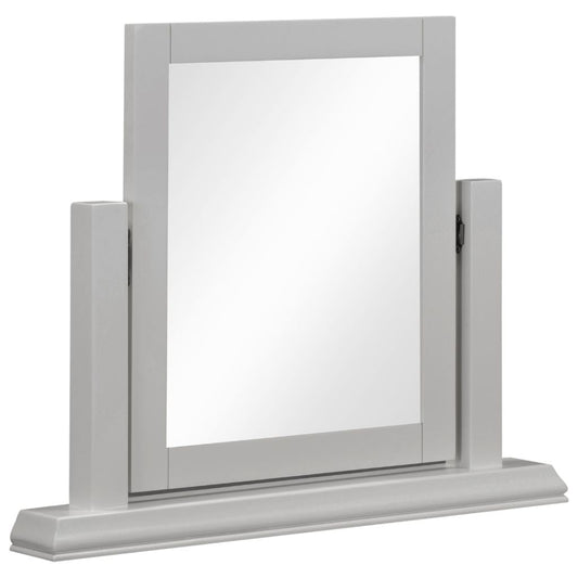 Bordeaux Pebble Grey Dressing Table Mirror by Wholesale