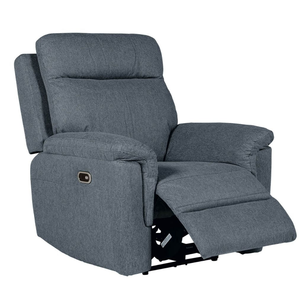 Bowie Azul Electric Reclining 1 Seater