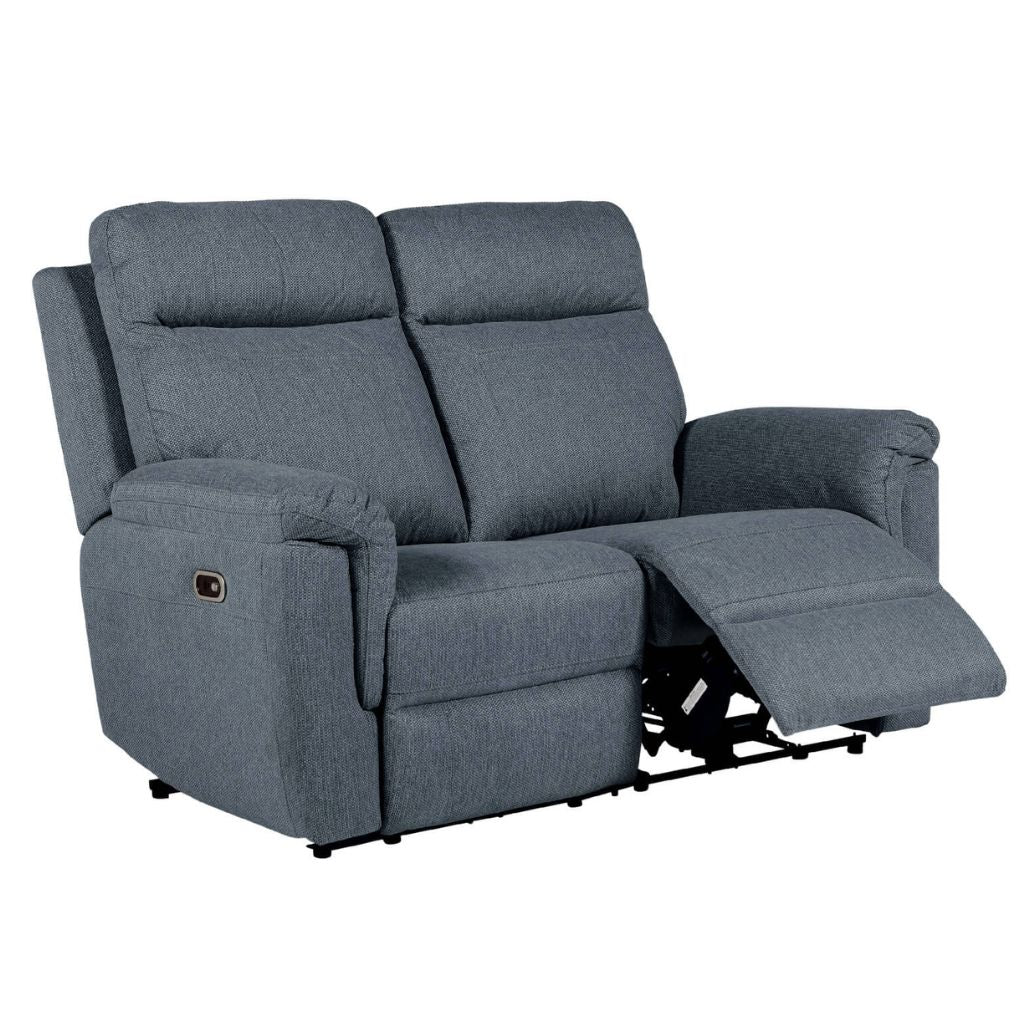 Bowie Azul Electric Reclining 2 Seater