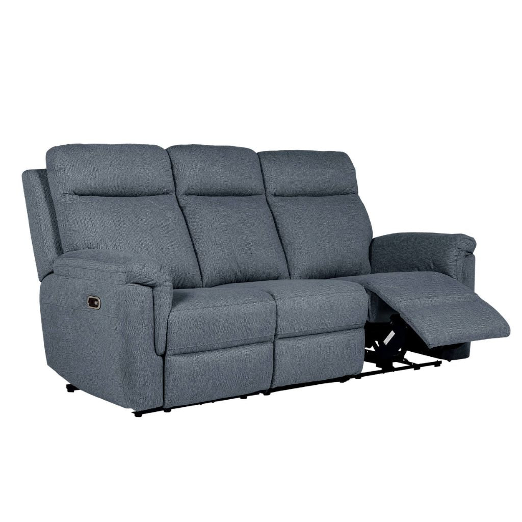 Bowie Azul Electric Reclining 3 Seater