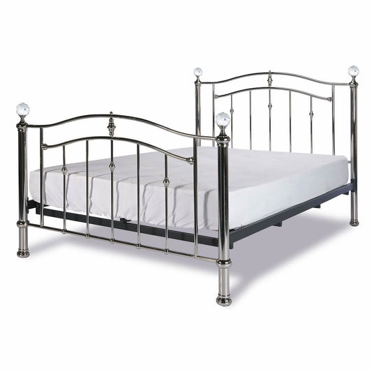 Callisto Chrome and Crystal Bedstead Range by Limelight