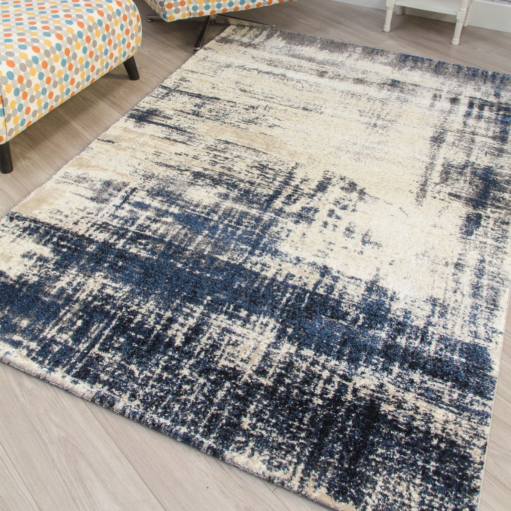 Callisto Accent Navy Rug Range by Floor Trends Room