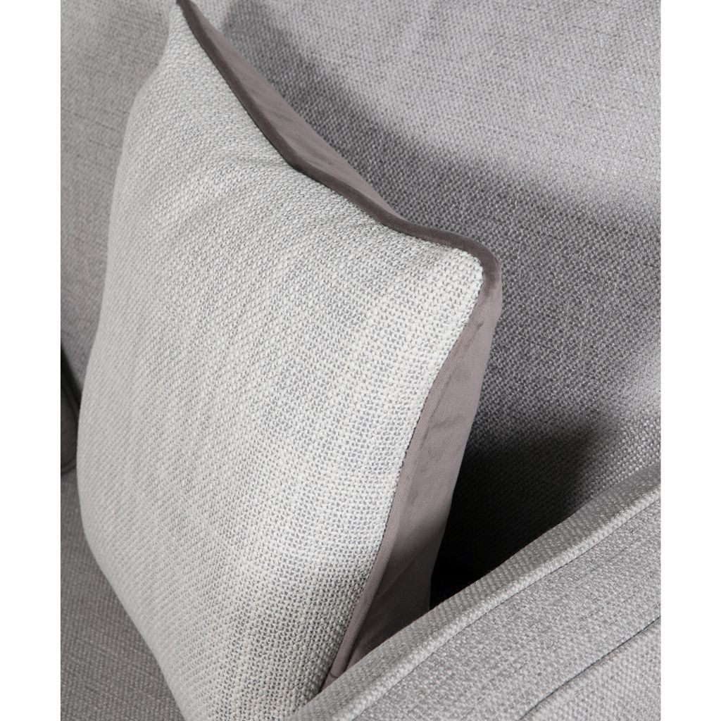 Close up showing the lovely matching accent cushions decorating the cantrell.