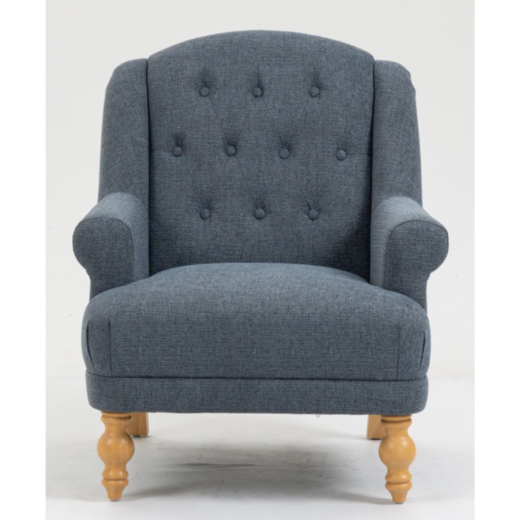 Charlotte Ocean Accent Chair Front