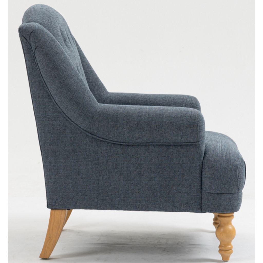 Charlotte Ocean Accent Chair Side