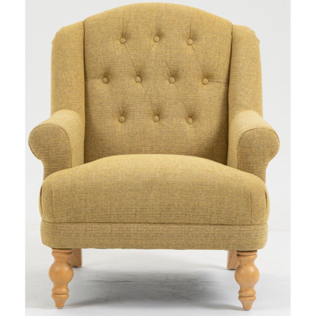 Charlotte Sand Accent Chair Front