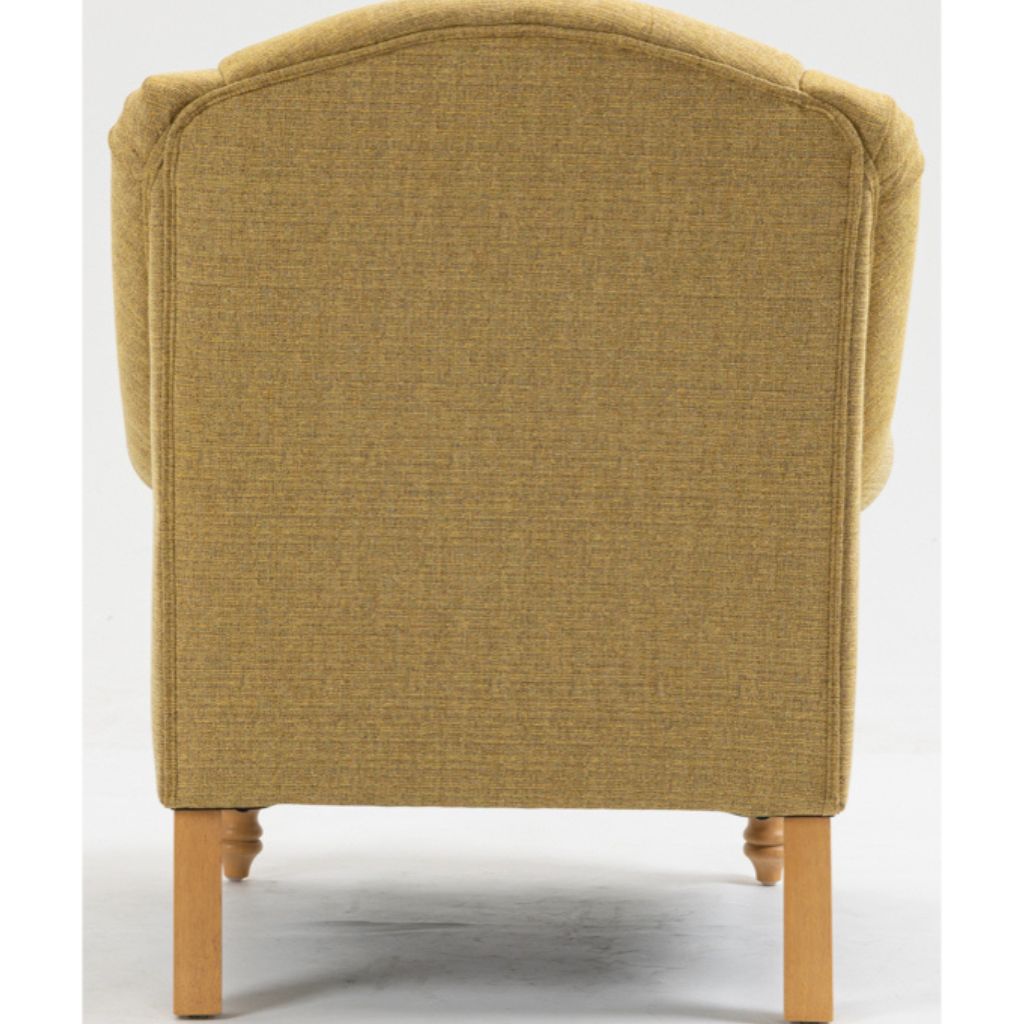 Charlotte Sand Accent Chair Back