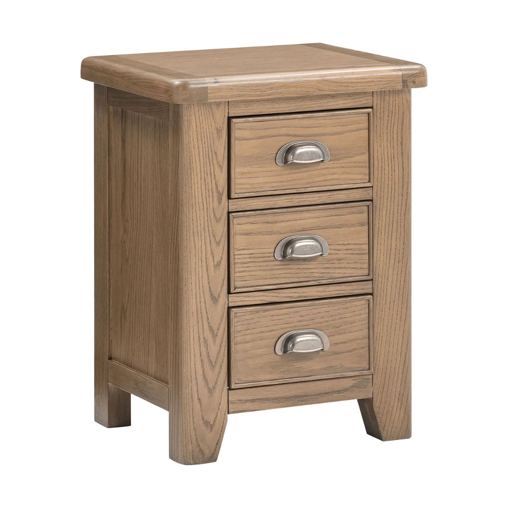 Chatsworth 3 Drawer Bedside 