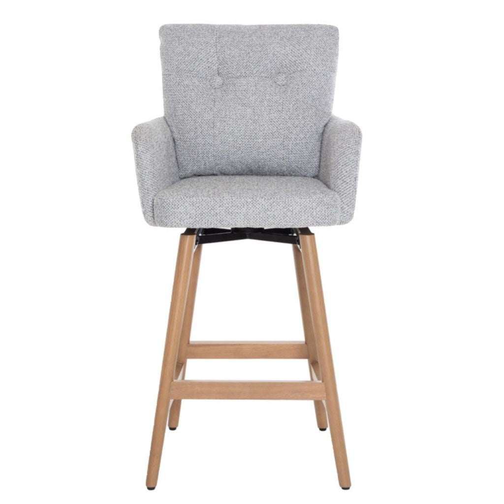 Cotswold Silver Grey Counter Stool