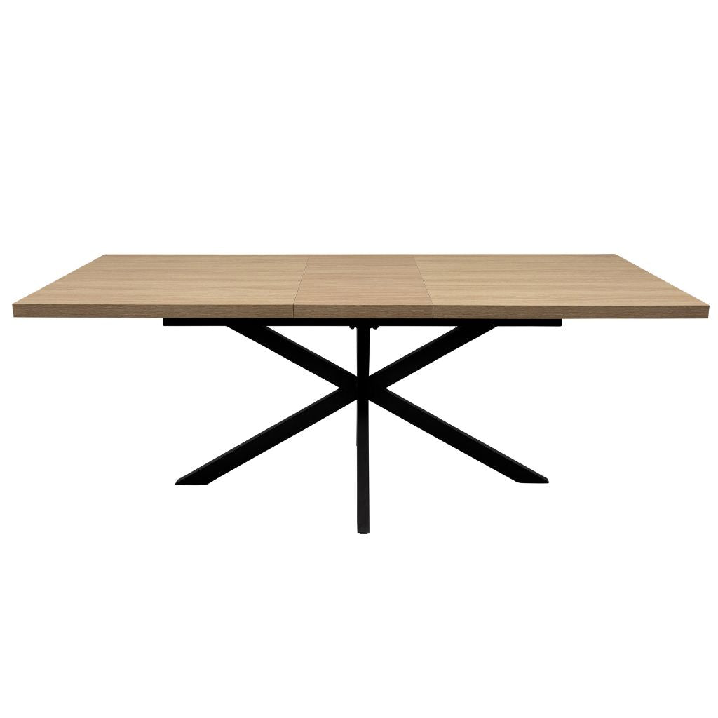 Delta 1.6m Extending Oak Dining Table  Front