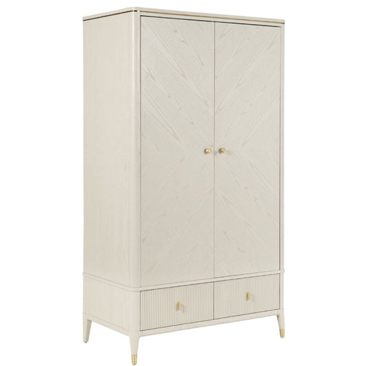 Diletta Stone 2 Door Wardrobe