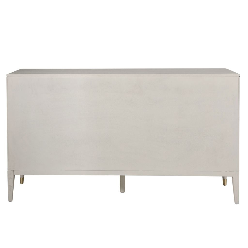 Diletta Stone 7 Drawer Chest Back