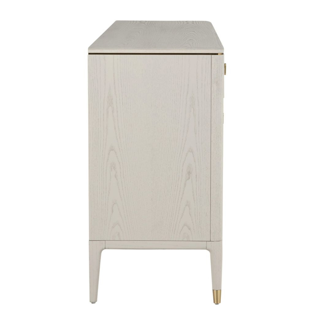 Diletta Stone 7 Drawer Chest Side