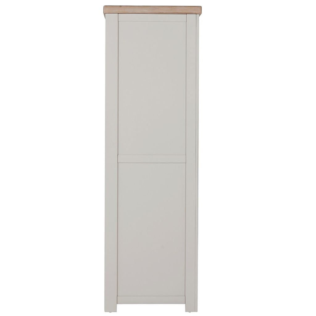Doune Taupe 2 Door Wardrobe Side