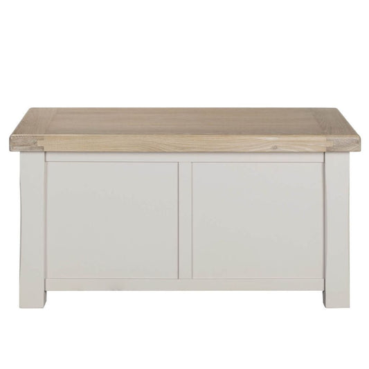 Doune Taupe Blanket Box Front