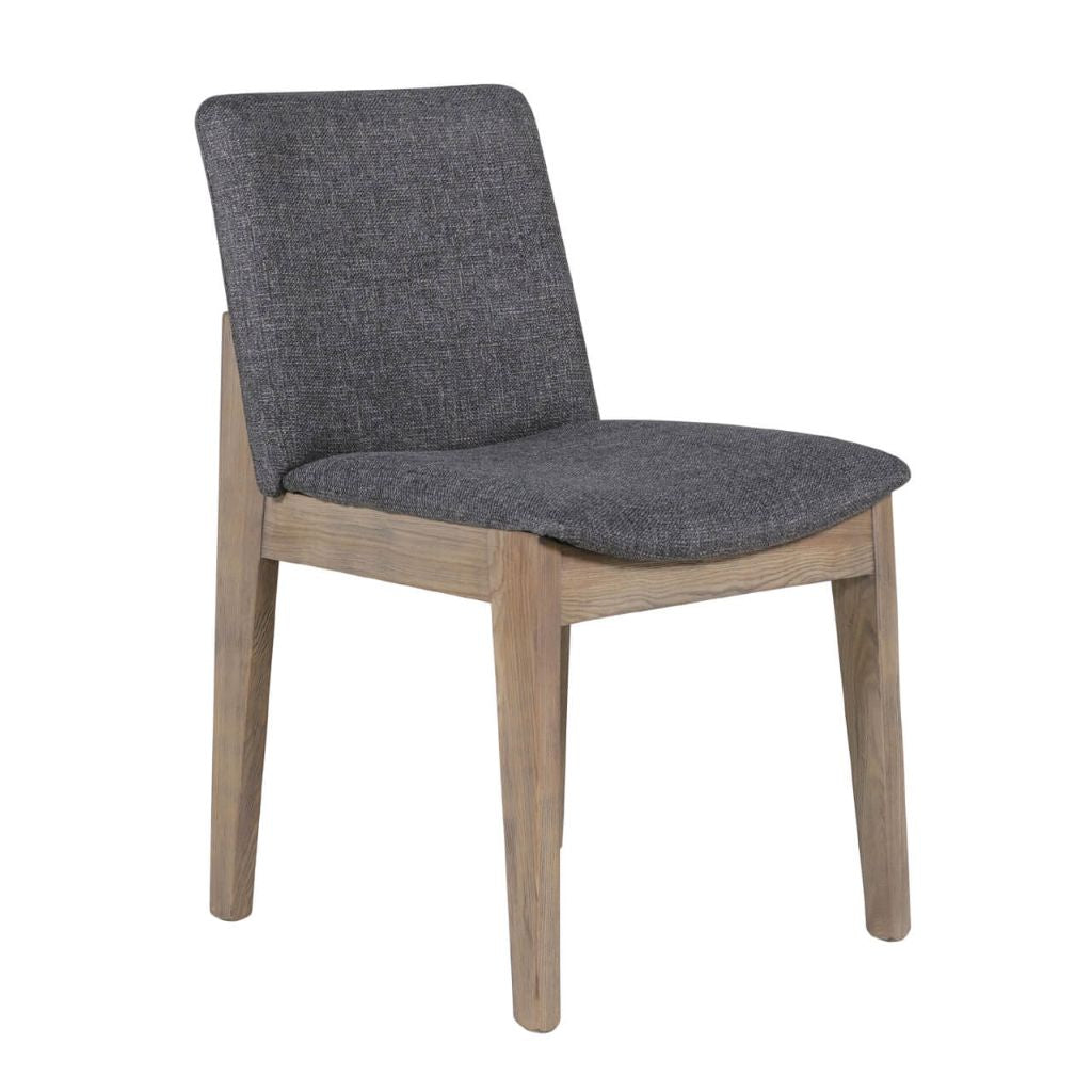 Pair of Falun Dark Grey Dining Chairs by Vida Living