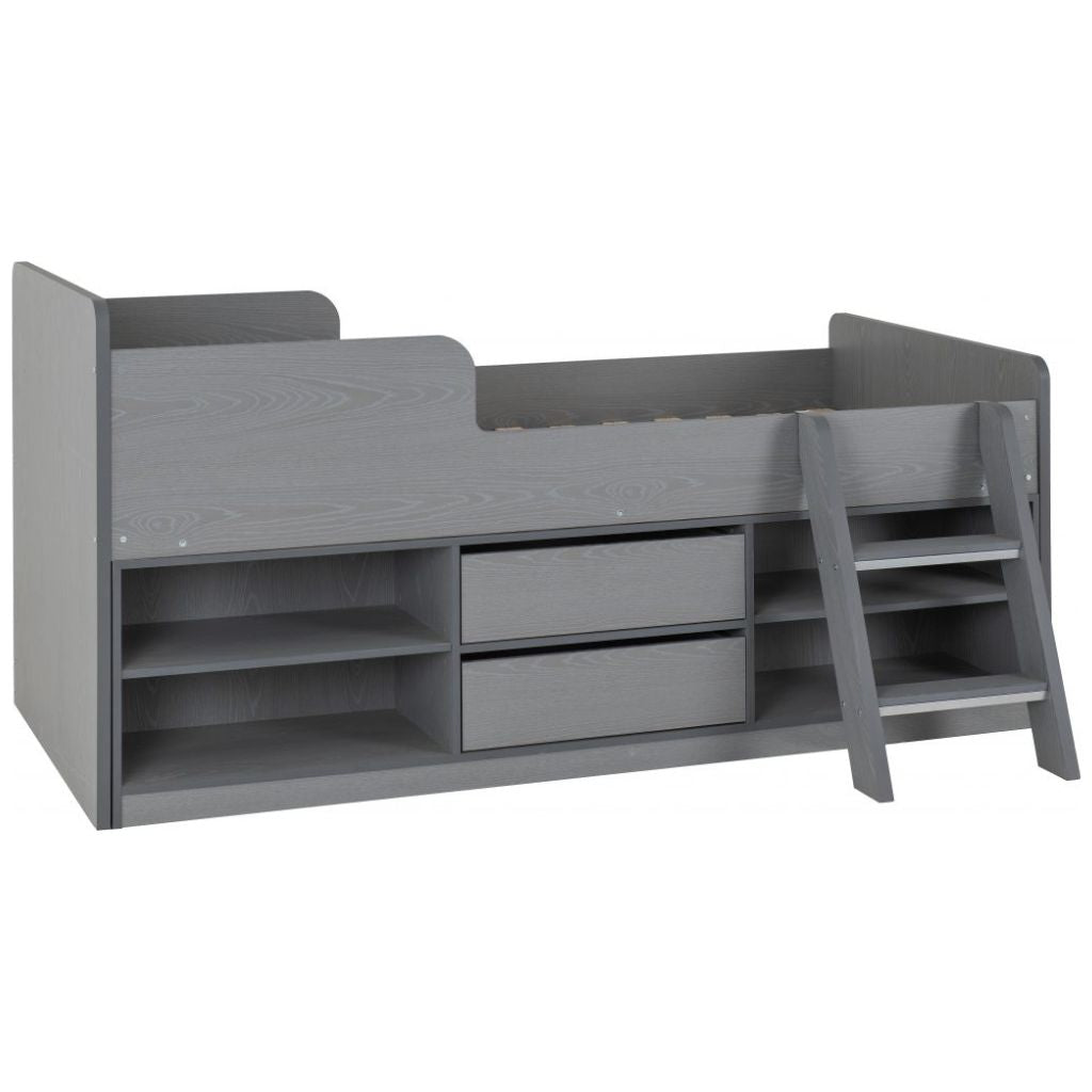 Felix Grey Low Sleeper Bed