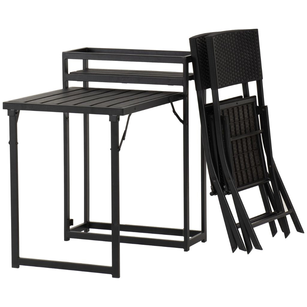 Foldaway 1+2 Garden Set Chairs
