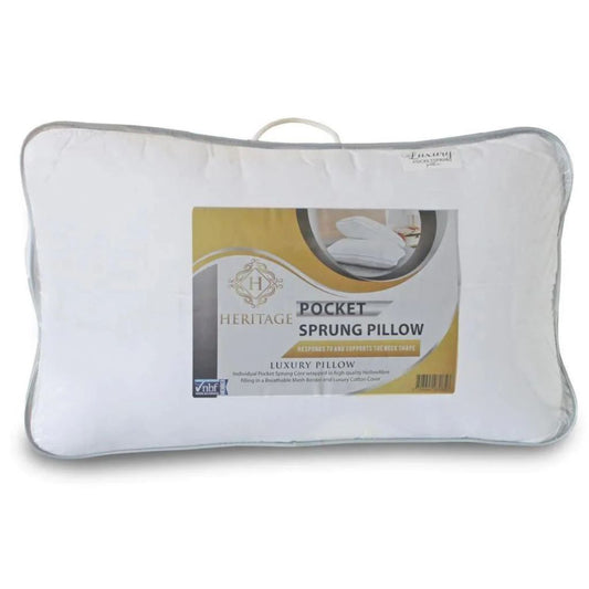 Heritage Pocket Sprung Pillow Packet