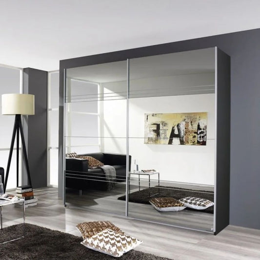 Koblenz Mirrored Sliding Wardrobe Range by Rauch