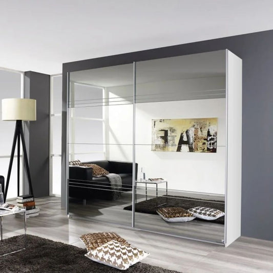 Koblenz Mirrored Sliding Wardrobe Range by Rauch