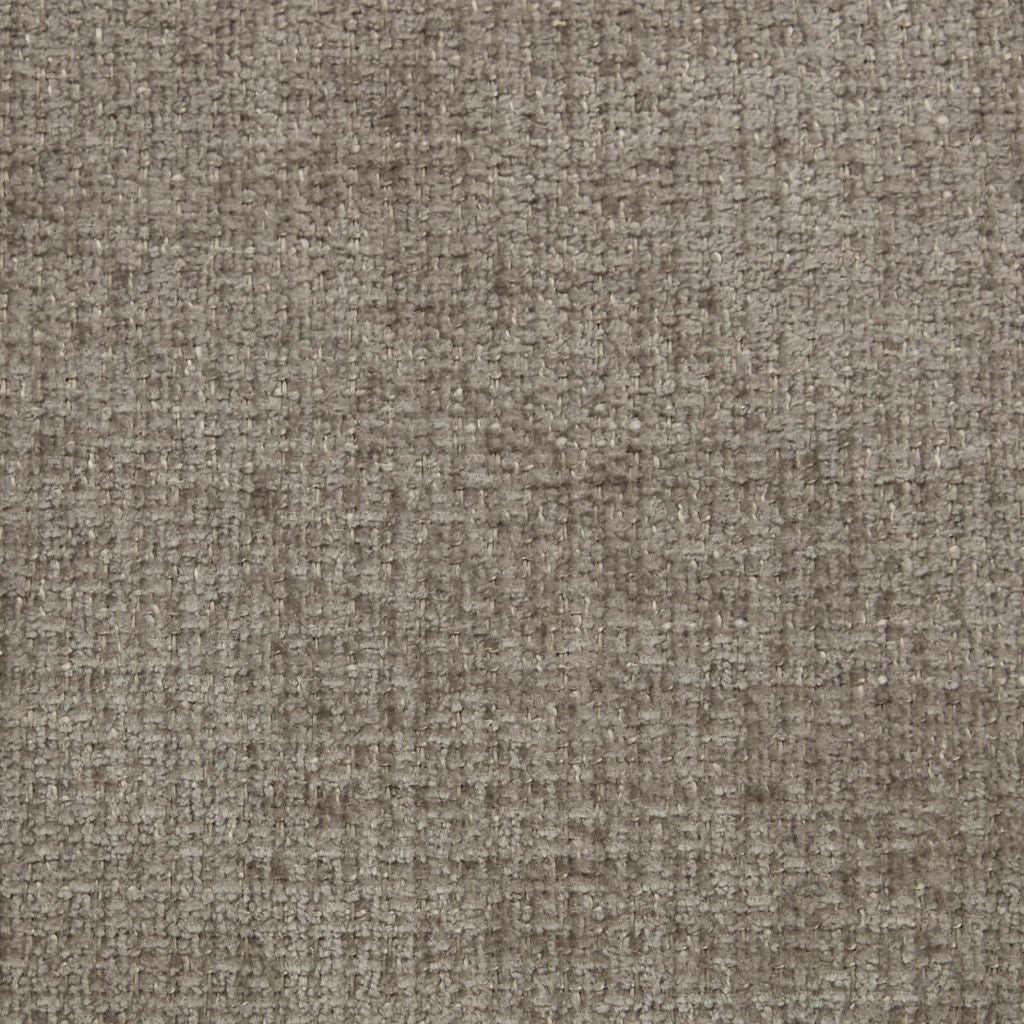 Close up of the soft and luxurious chenille fabric used in the koda in shade beige 