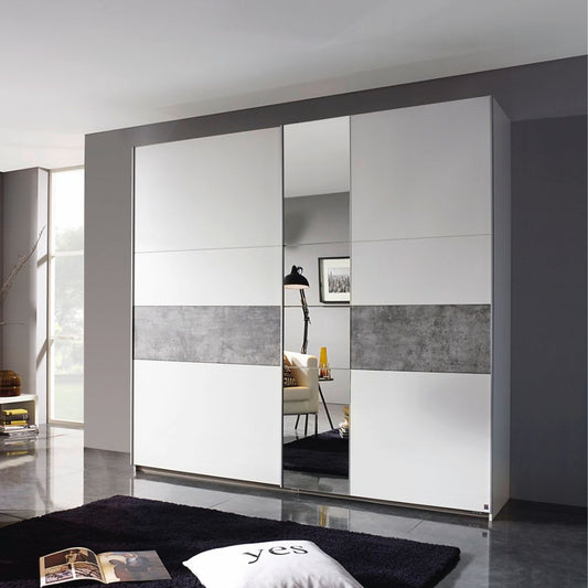 Korbach 218cm Sliding Wardrobe Range by Rauch