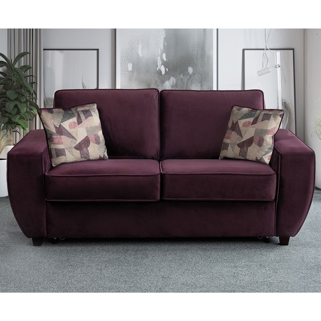 Linzi Aubergine Sofabed