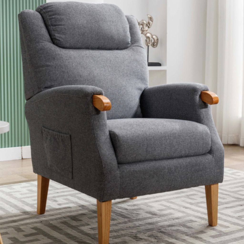 Lisbon Grey Fireside Chair