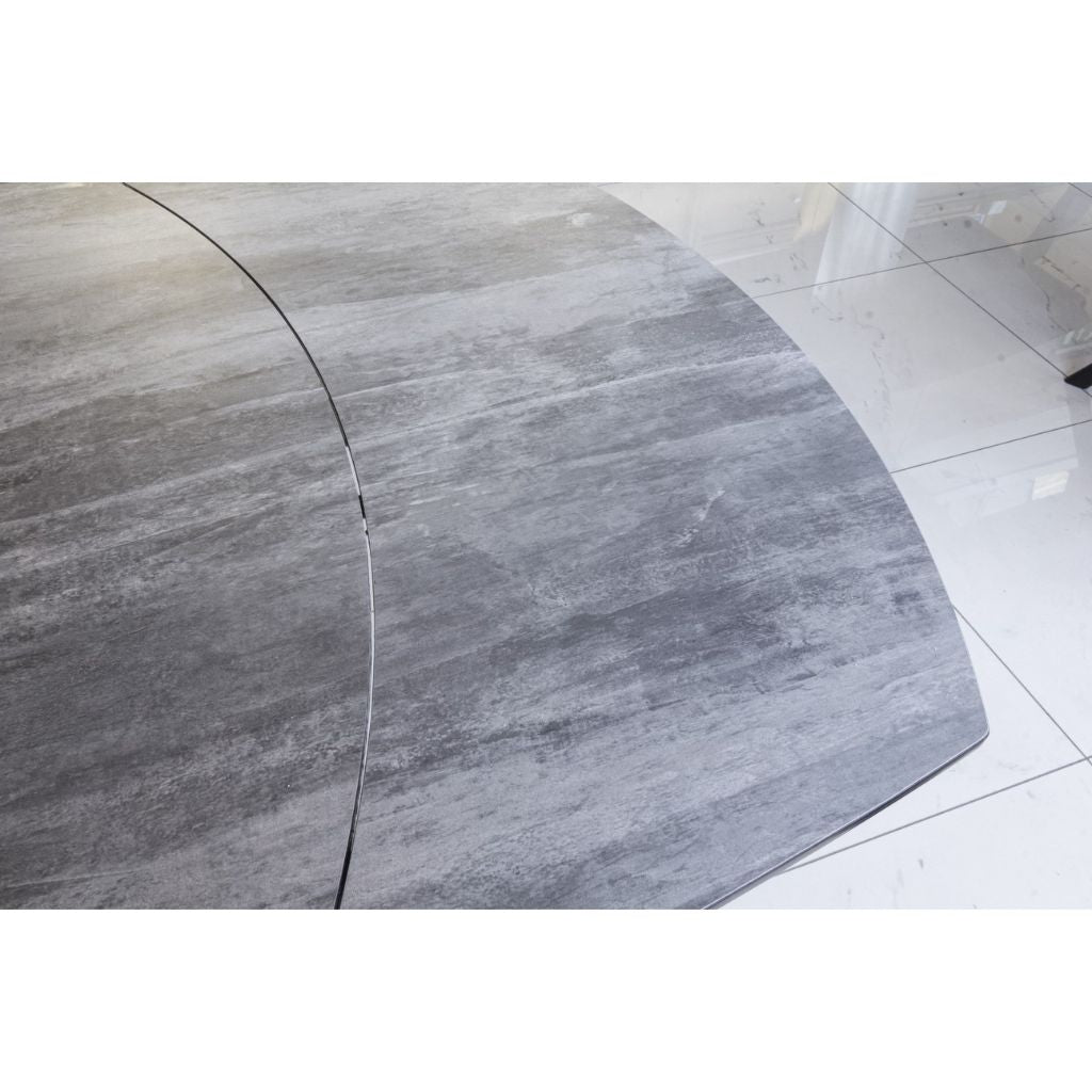 Magnum Grey 1.2m Extending Dining Table Top