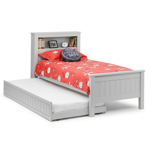 Maine Bookcase Bedframe with Underbed Range by Julian Bowen