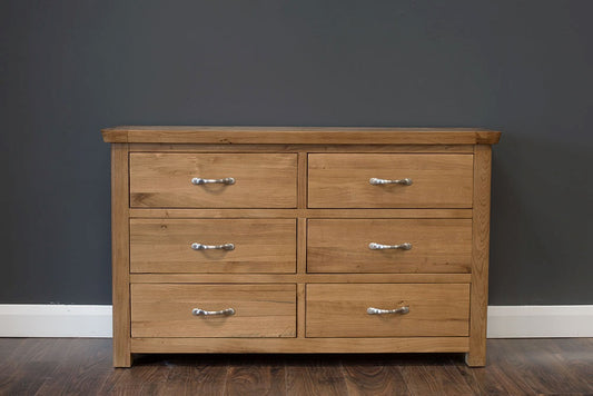 Manhattan Oak Chest of 6-Drawers by HoneyB