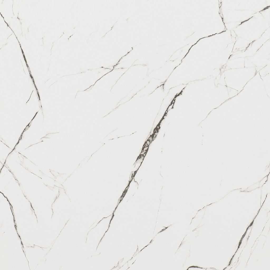 Marlow White Marble Effect Coffee Table Close
