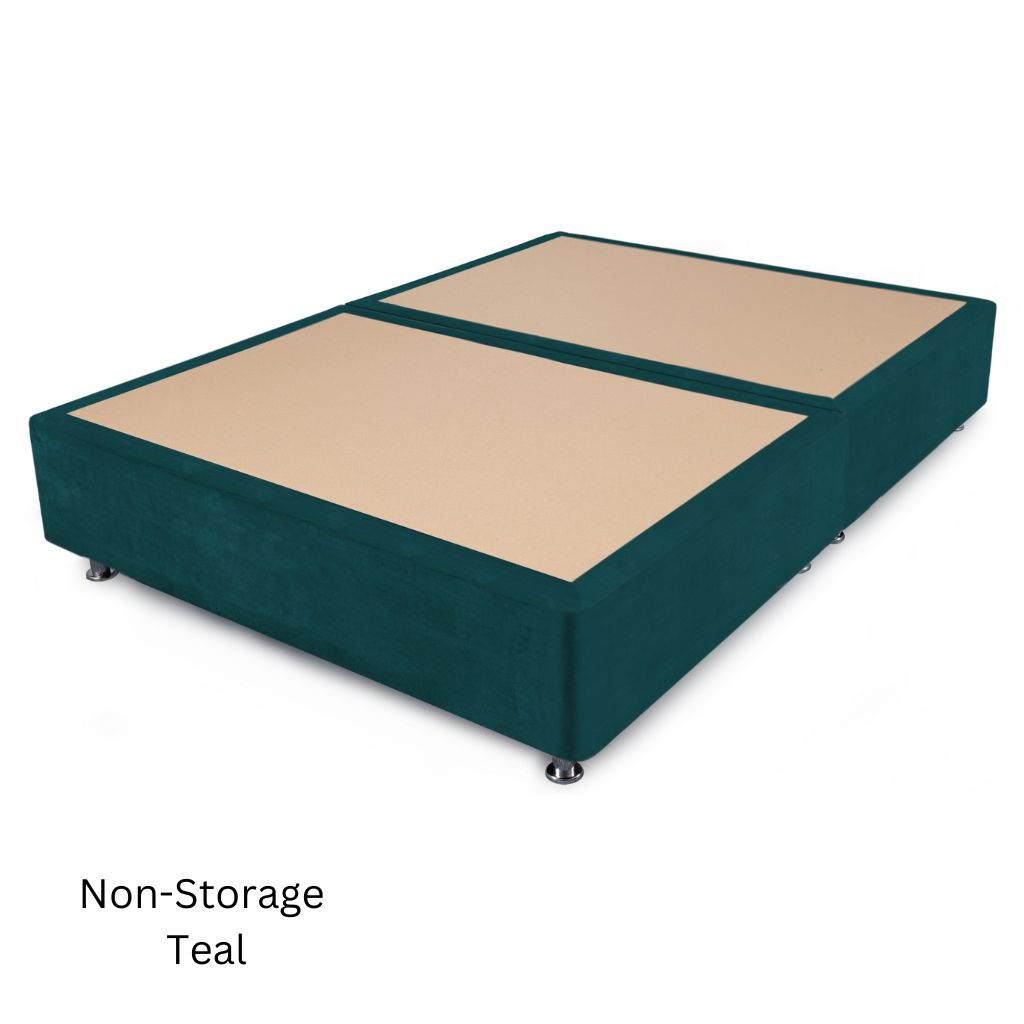 Evolve Non-Storage Divan Base Teal