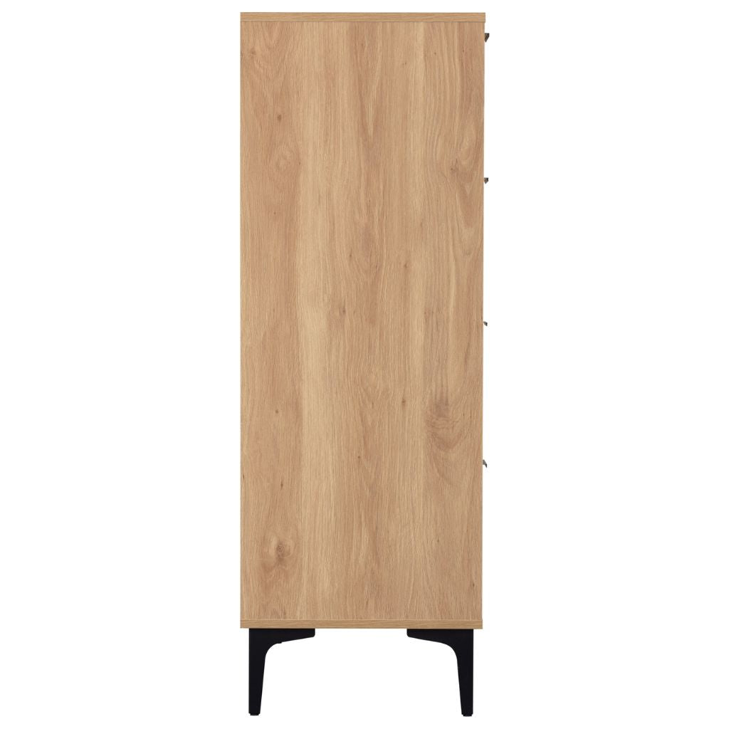 Miami Oak Effect 3+2 Drawer Chest