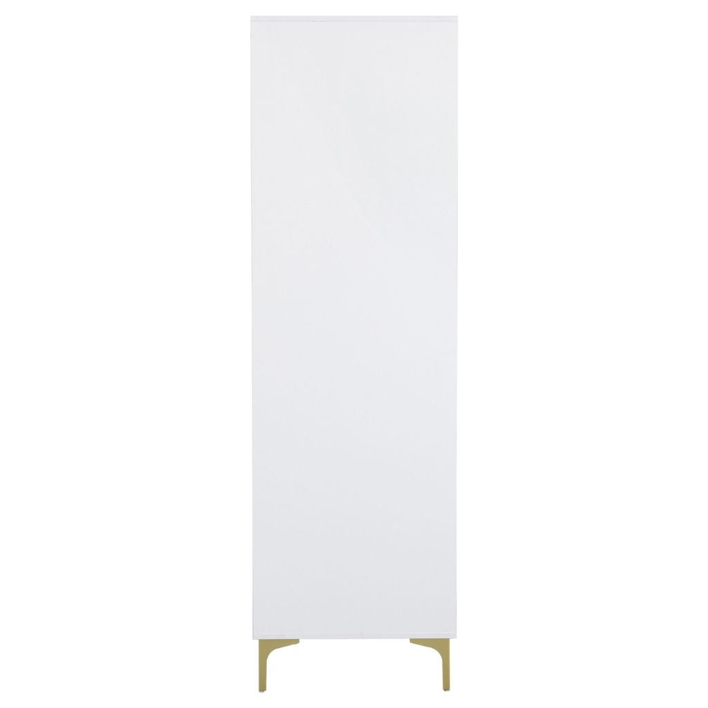 Miami White 2 Door Wardrobe
