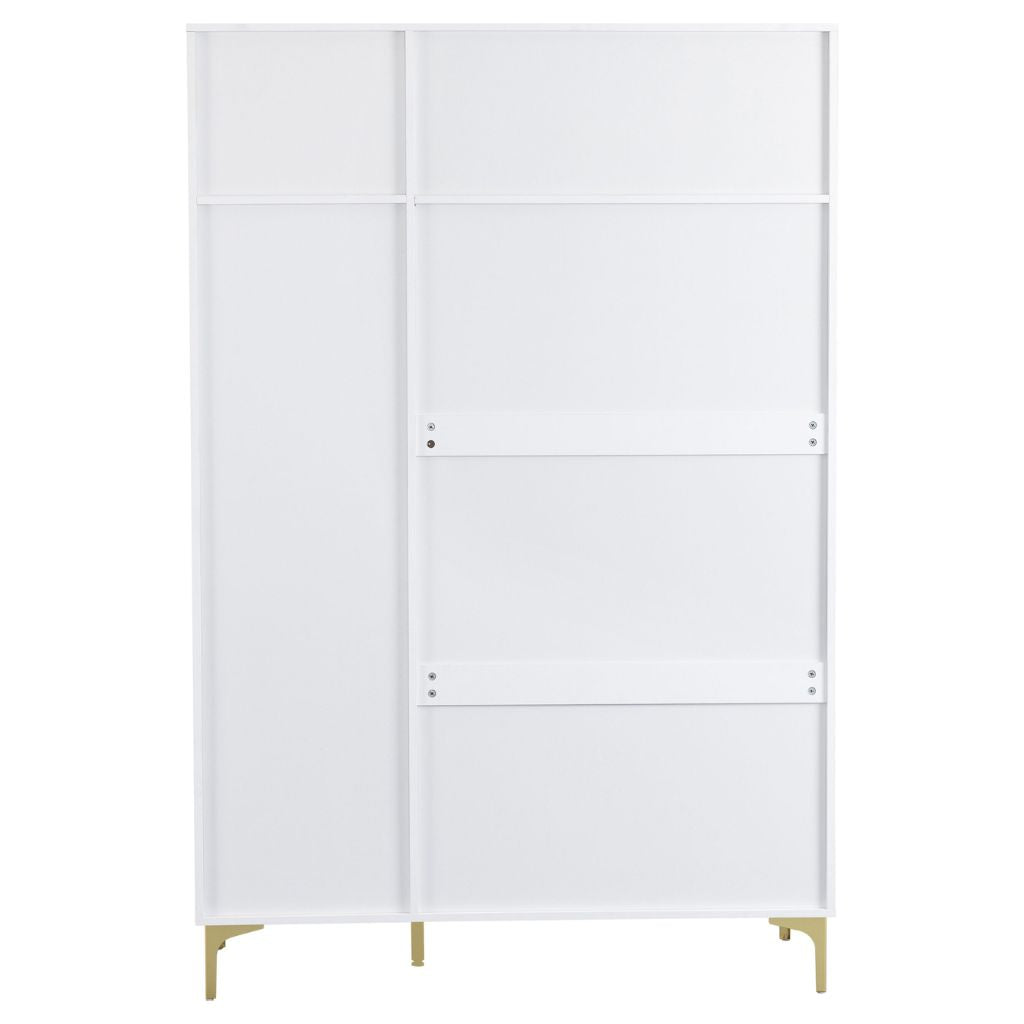 Miami White 3 Door Wardrobe